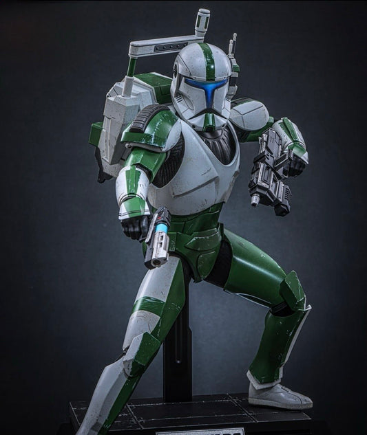 Preorder🔥Hot Toys TMS189  Star Wars: The Clone Wars - 1/6th scale Clone Commando Fixer Collectible Figure [Hot Toys Exclusive]】