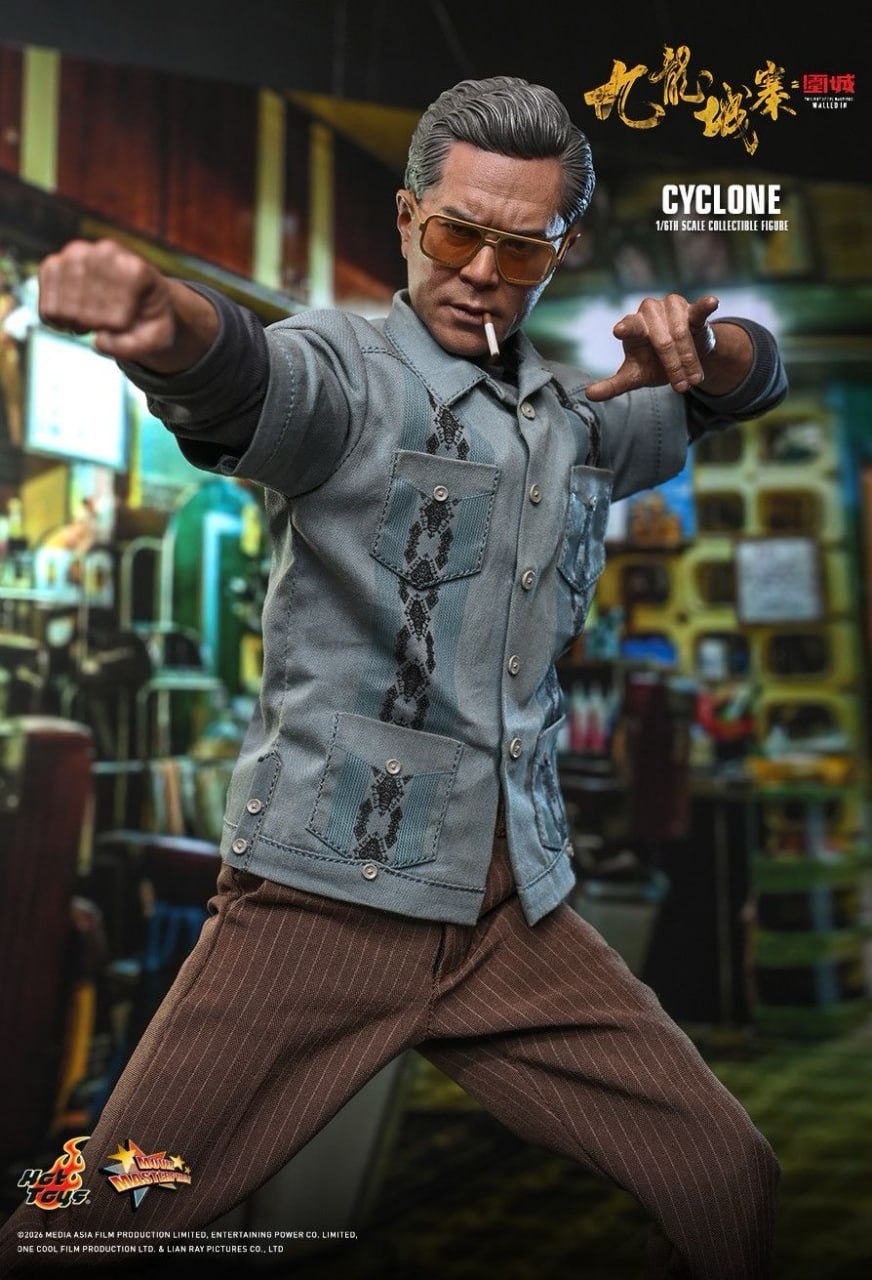 READY🔥Hot Toys MMS858 Twilight of the Warriors: Walled In Cyclone [Hot Toys Exclusive] 1/6th scale Collectible Figure