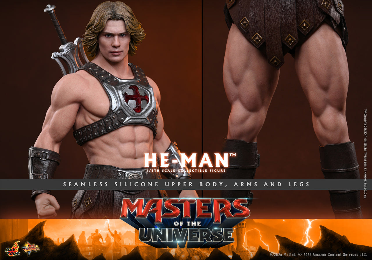 Preorder🔥Hot Toys MMS888 Masters of the Universe He-Man 1/6th scale Collectible Figure