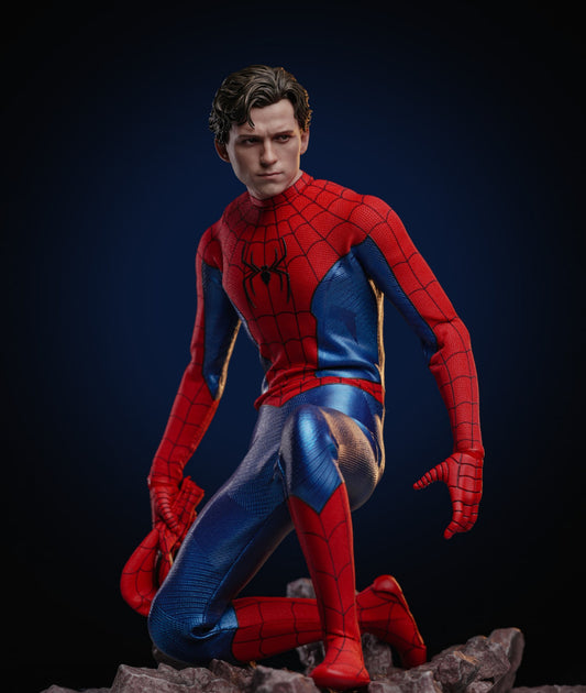 READY🔥Hot Toys MMS862 Spider-Man: No Way Home - 1/6th scale Spider-Man (Final Swing Suit) Collectible Figure (Movie Promo Edition) [Hot Toys Exclusive]