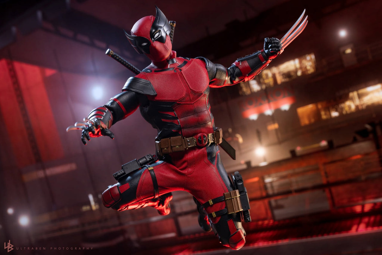 🔥Hot toys MMS857 DEADPOOL & WOLVERINE WOLVERINEPOOL [HOT TOYS EXCLUSIVE] 1/6TH SCALE COLLECTIBLE FIGURE