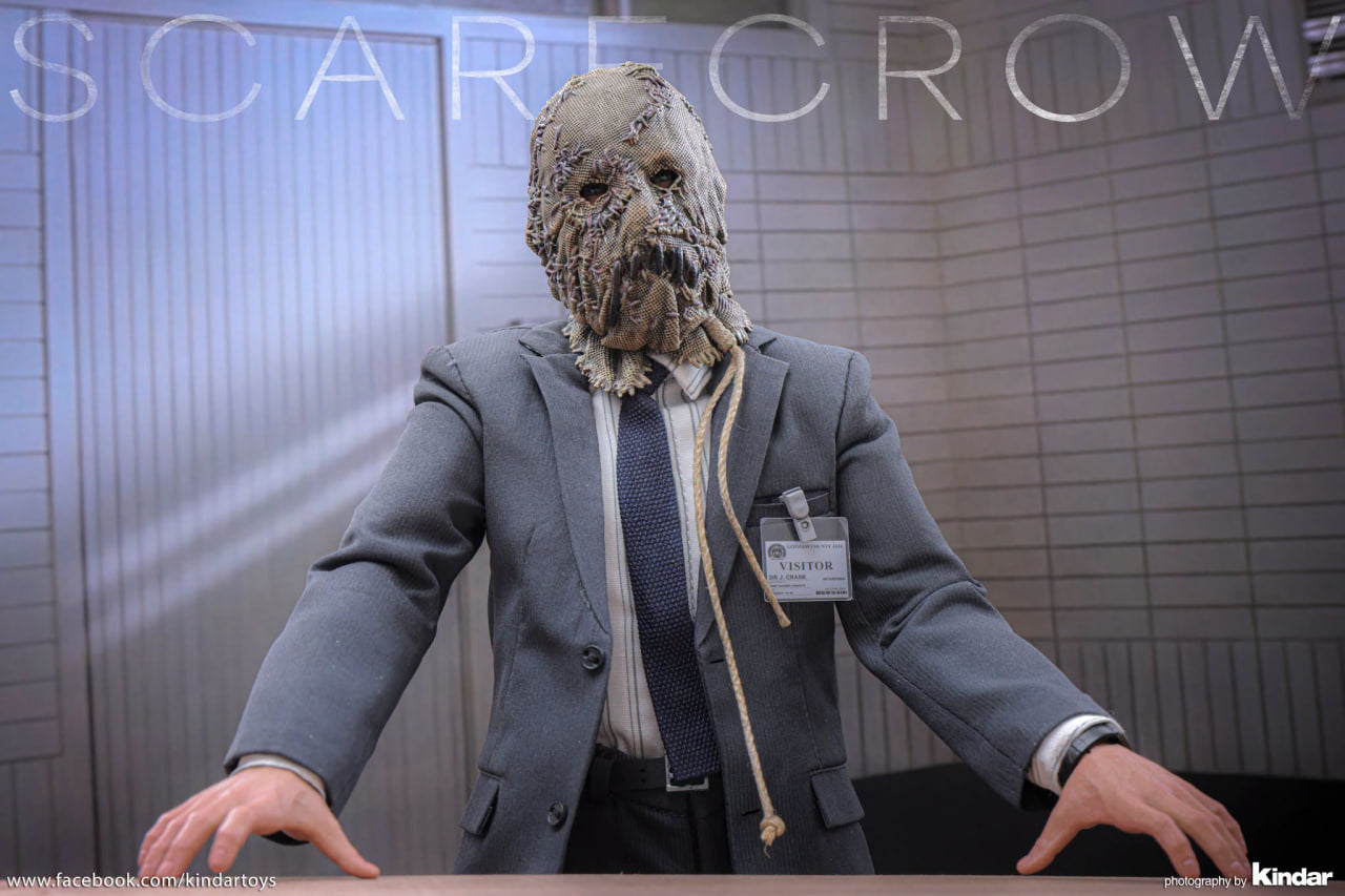 READY🔥Hot Toys MMS801 Batman Begins 1/6th scale Scarecrow 2.0 Collectible Figure