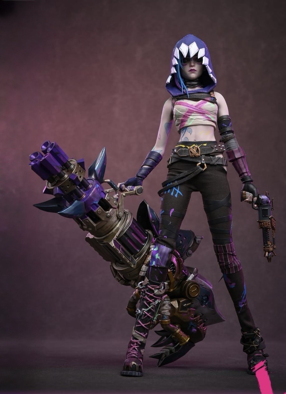 Preorder🔥Hot Toys TMS183 Arcane Fractured Jinx 1/6th scale Collectible Figure