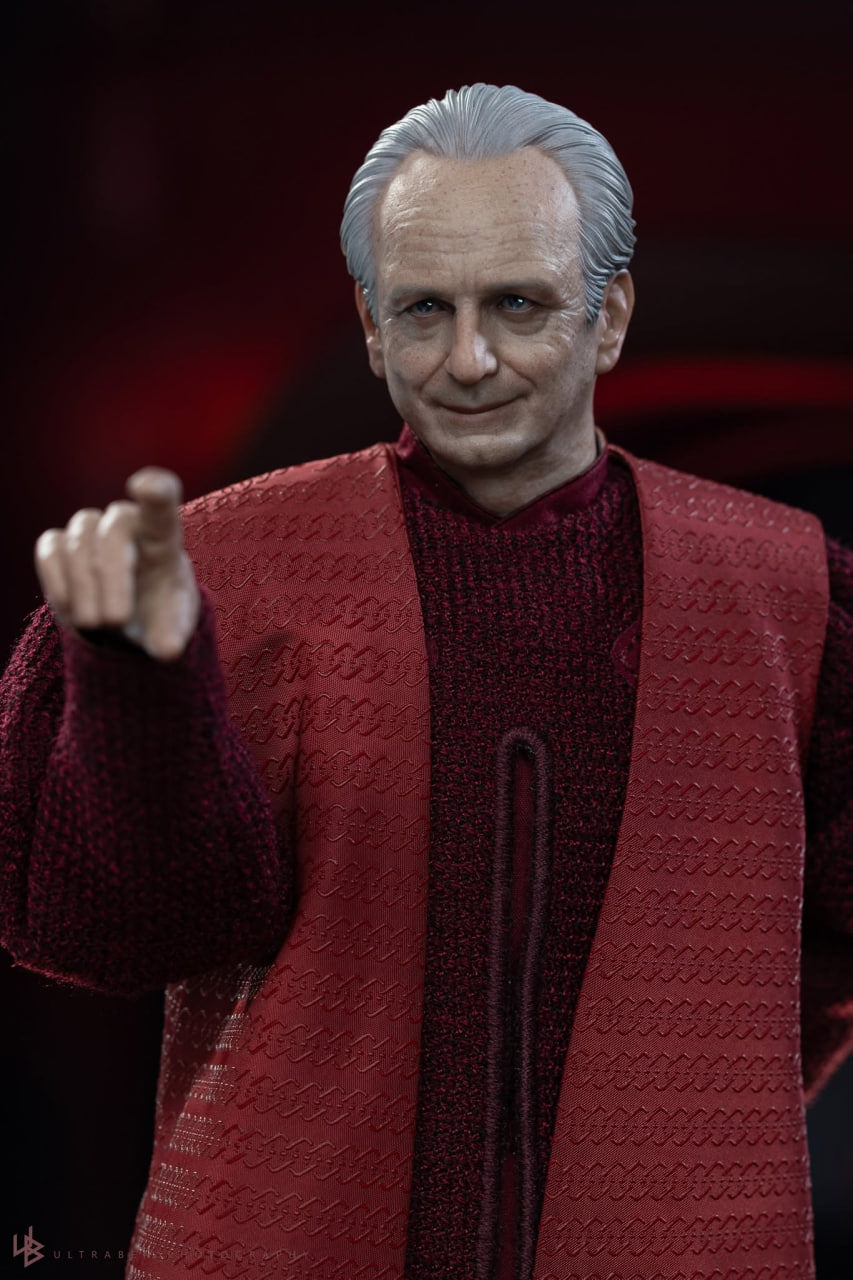 READY🔥Hot Toys MMS805 Star Wars: Episode III Revenge of the Sith 1/6 Palpatine (Darth Sidious) Collectible Figure
