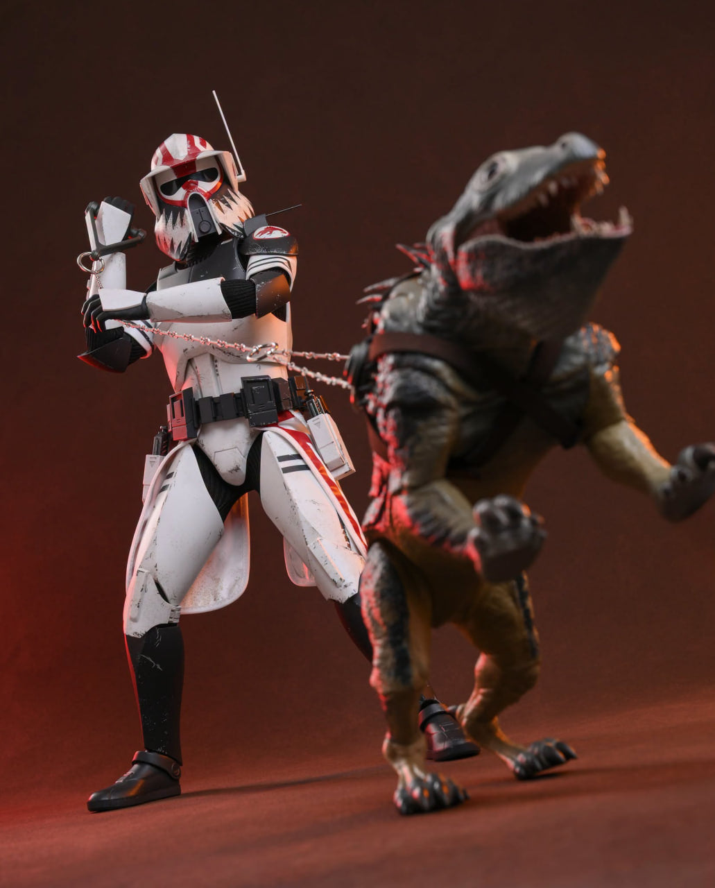 🔥Hot Toys TMS167 Star Wars: The Clone Wars - Sergeant Hound 1/6th Scale Collectible Figure