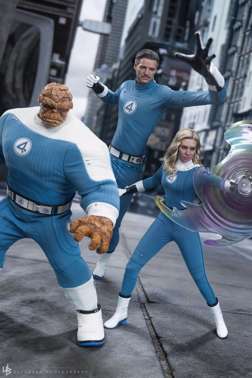 READY🔥Hot Toys MMS821 MMS821B The Fantastic Four: First Steps 1/6 Mister Fantastic Collector & Special Edition