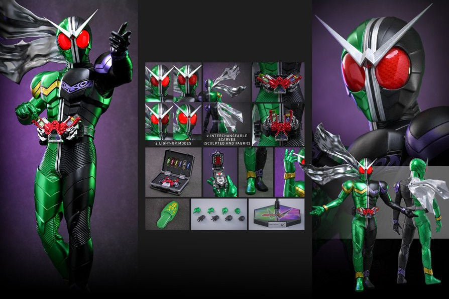 Preorder🔥Hot Toys TMS195 Kamen Rider W Kamen Rider W 1/6th scale Collectible Figure