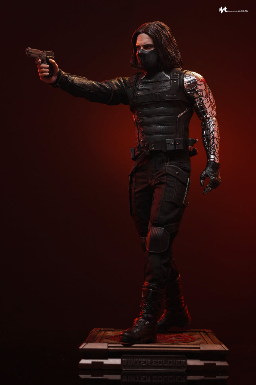 READY🔥Hot Toys MMS790AEB Captain America: The Winter Soldier 1/6 Winter Soldier (Artisan Edition) (Special Edition)