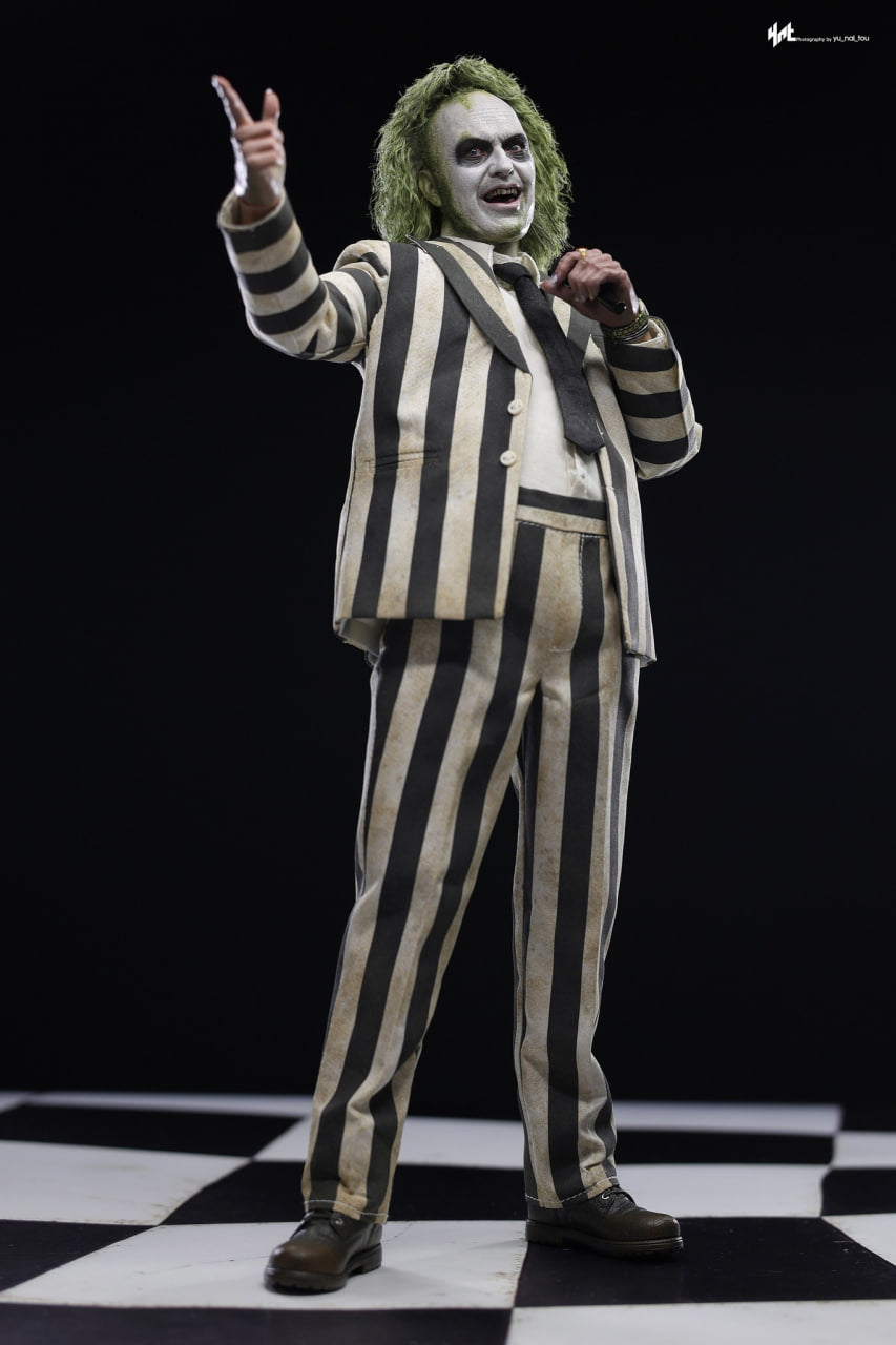 READY🔥Hot Toys MMS767 Beetlejuice 1/6th scale Beetlejuice Collectible Figure