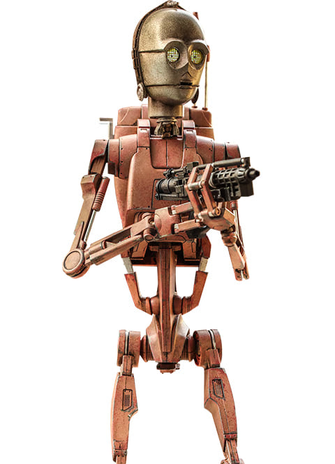 Geono 🔥Hot Toys🔥MMS649 STAR WARS ATTACK OF THE CLONES 1/6 BATTLE DROID GEONO ...