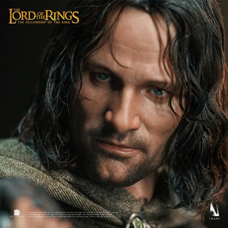 INART🔥The Lord of the Rings Aragorn Premium Rooted Hair AG-A005P1 1/6 Collectible Figure - Deluxe Version