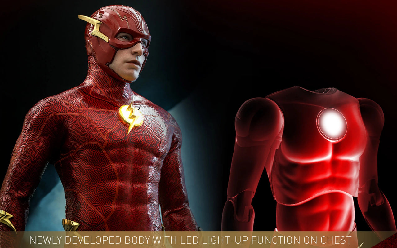 Preorder🔥Hot Toys MMS713 The Flash 1/6 Scale Collectible Figure