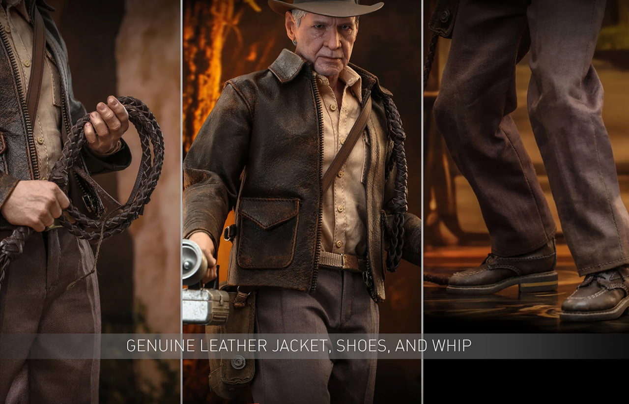 Preorder🔥Hot Toys MMS717 Indiana Jones and the Dial of Destiny – Indiana Jones 1/6 Scale Collectible Figure (Deluxe Version)