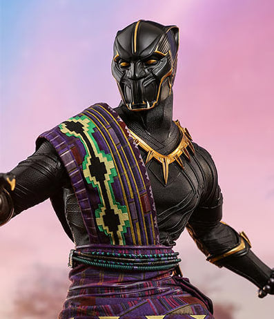 🔥Hot Toys MMS487 BLACK PANTHER 1/6 T’CHAKA