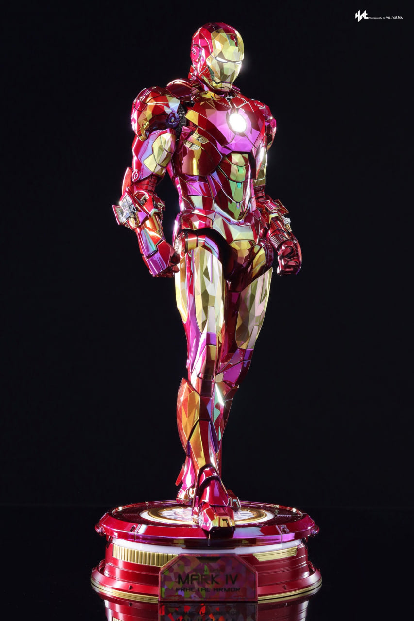 🔥Hot Toys MMS792D70 Iron Man 2: 1/6th scale Iron Man Mark IV (Fractal Armor) Collectible Figure Limited Edition [Hot Toys Exclusive]