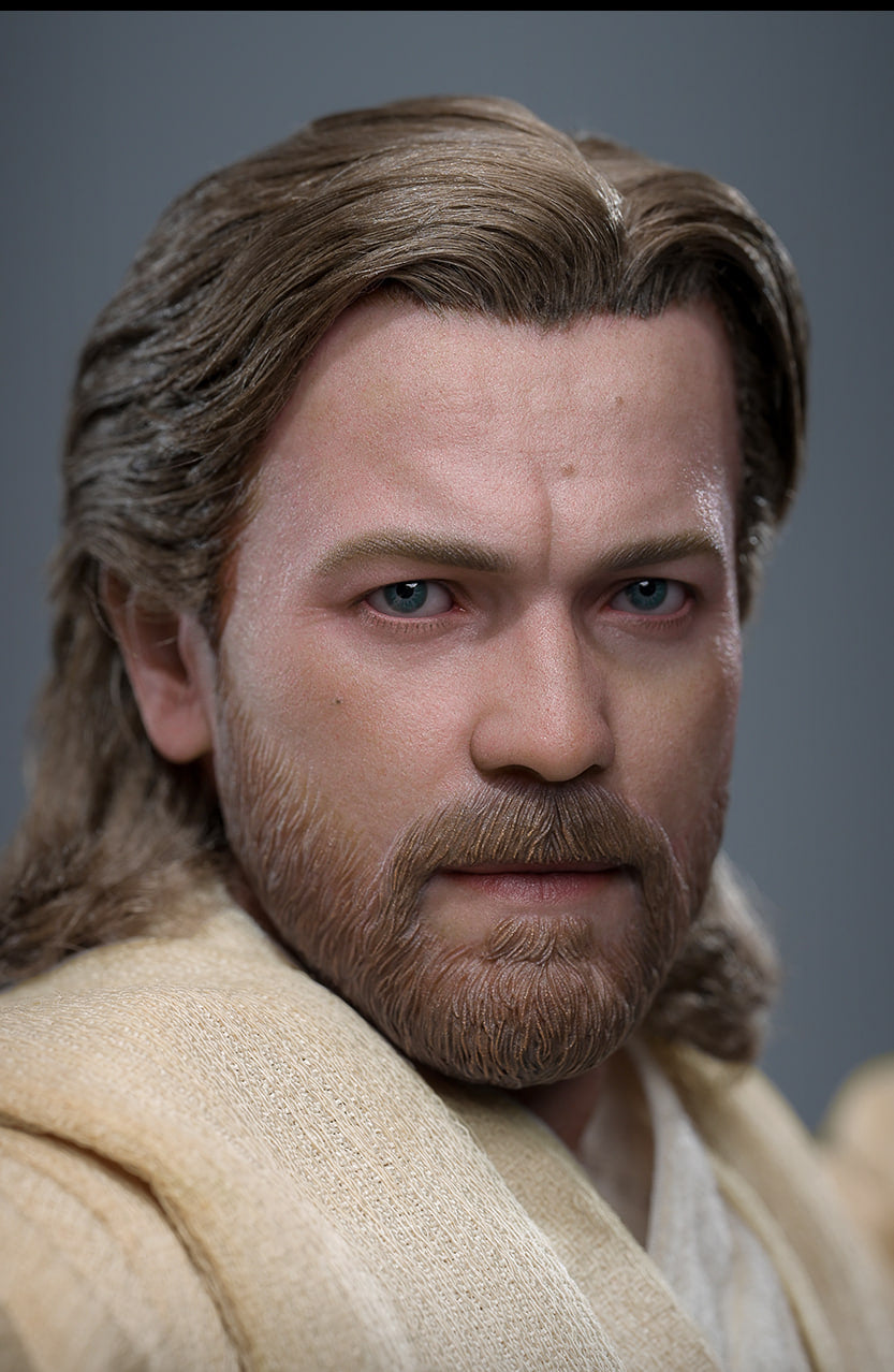 Preorder🔥Hot Toys MMS809AE Star Wars: Attack Of The Clones 1/6th scale Obi-Wan Kenobi Collectible Figure (Artisan Edition) [Hot Toys Exclusive]