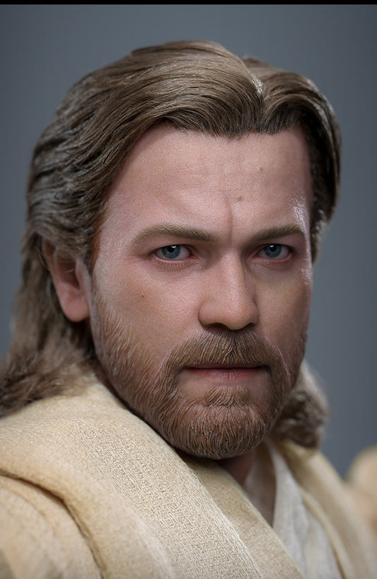 Preorder🔥Hot Toys MMS809AE Star Wars: Attack Of The Clones 1/6th scale Obi-Wan Kenobi Collectible Figure (Artisan Edition) [Hot Toys Exclusive]