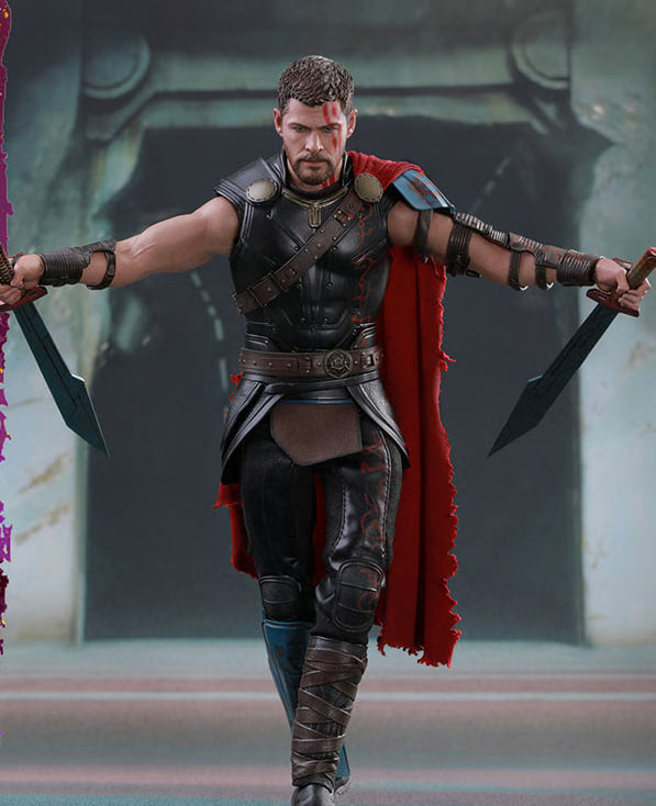 🔥Hot Toys MMS445 THOR: RAGNAROK 1/6 GLADIATOR THOR (DELUXE VERSION)