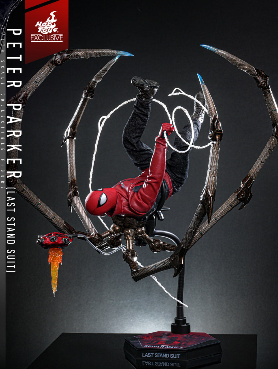 READY🔥Hot Toys VGM71 Marvel's Spider-Man 2 1/6th scale Peter Parker (Last Stand Suit) Collectible Figure [Hot Toys Exclusive]