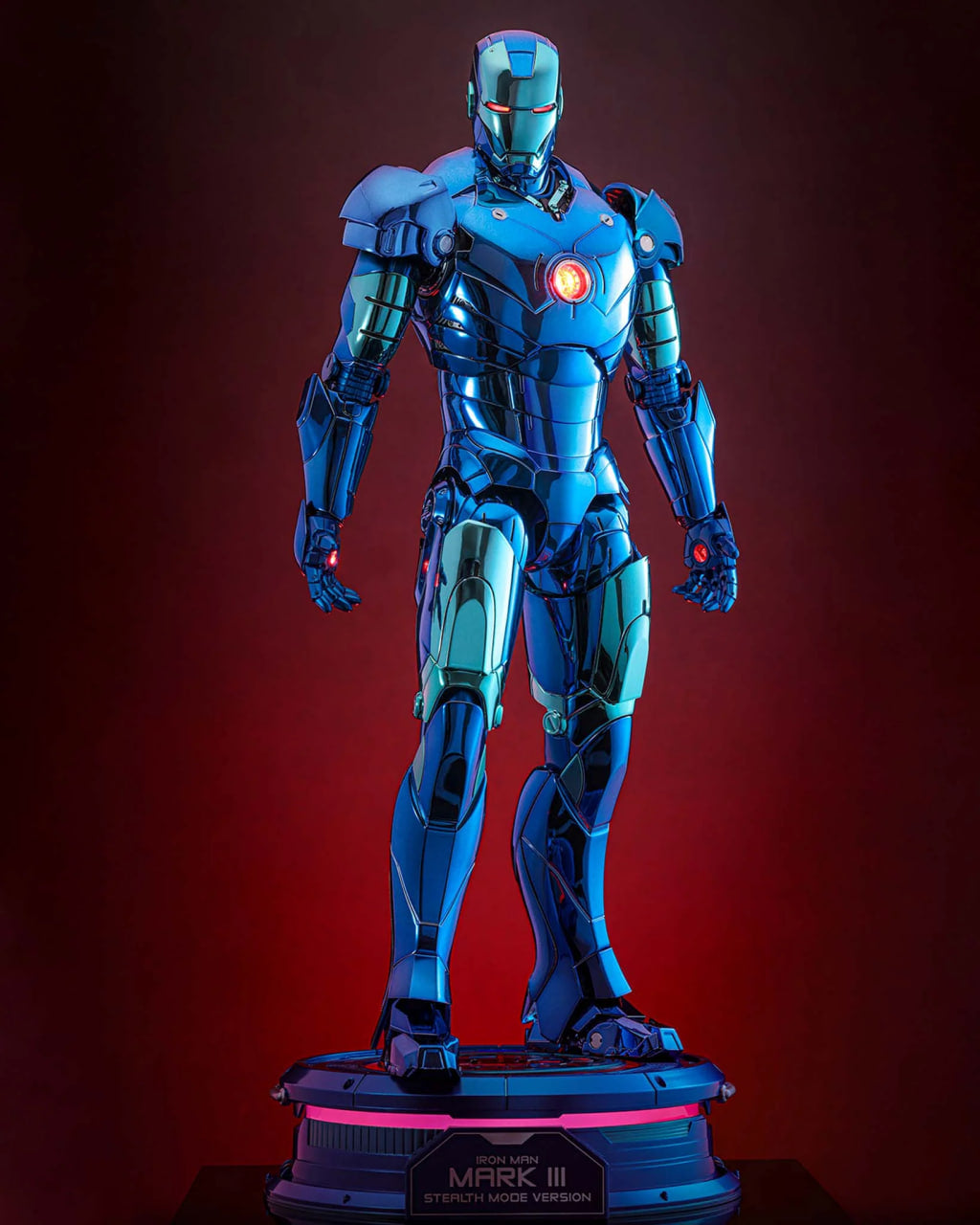 Preorder🔥Hot Toys MMS814D71 Iron Man 1/6th scale Iron Man Mark III (Stealth Mode Version) 2.0 Collectible Figure [Hot Toys Exclusive]