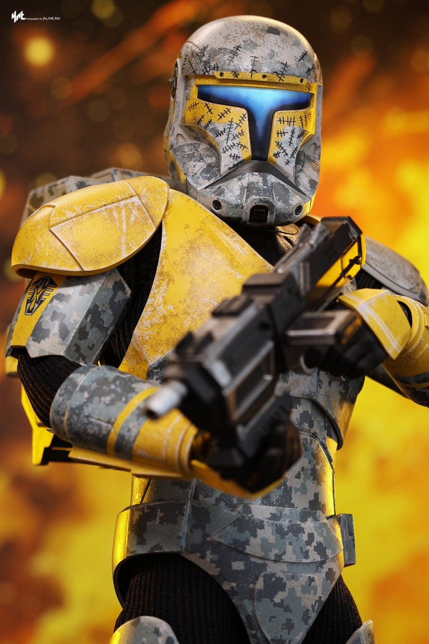 READY🔥Hot Toys TMS155 Star Wars The Clone Wars Clone Commando Gregor [Hot Toys Exclusive] 1/6th scale Collectible Figure