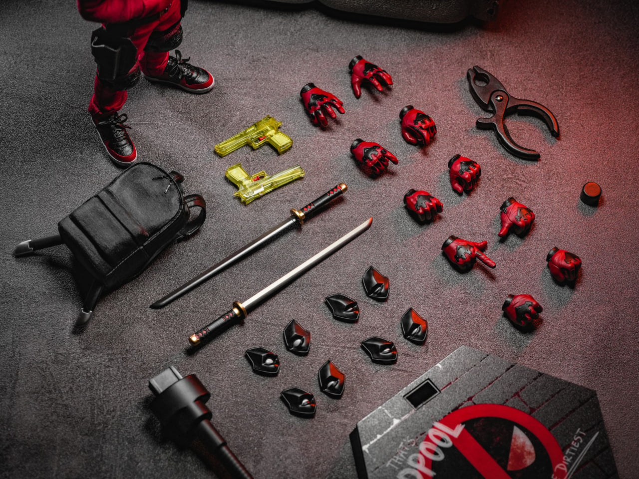 READY🔥Hot Toys MMS763 Deadpool and Wolverine Kidpool 1/6 Scale Collectible Figure