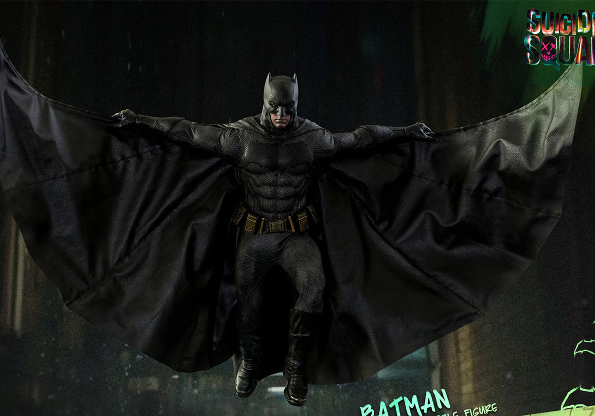 🔥Hot Toys MMS409 SUICIDE SQUAD 1/6 BATMAN Non-refundable!