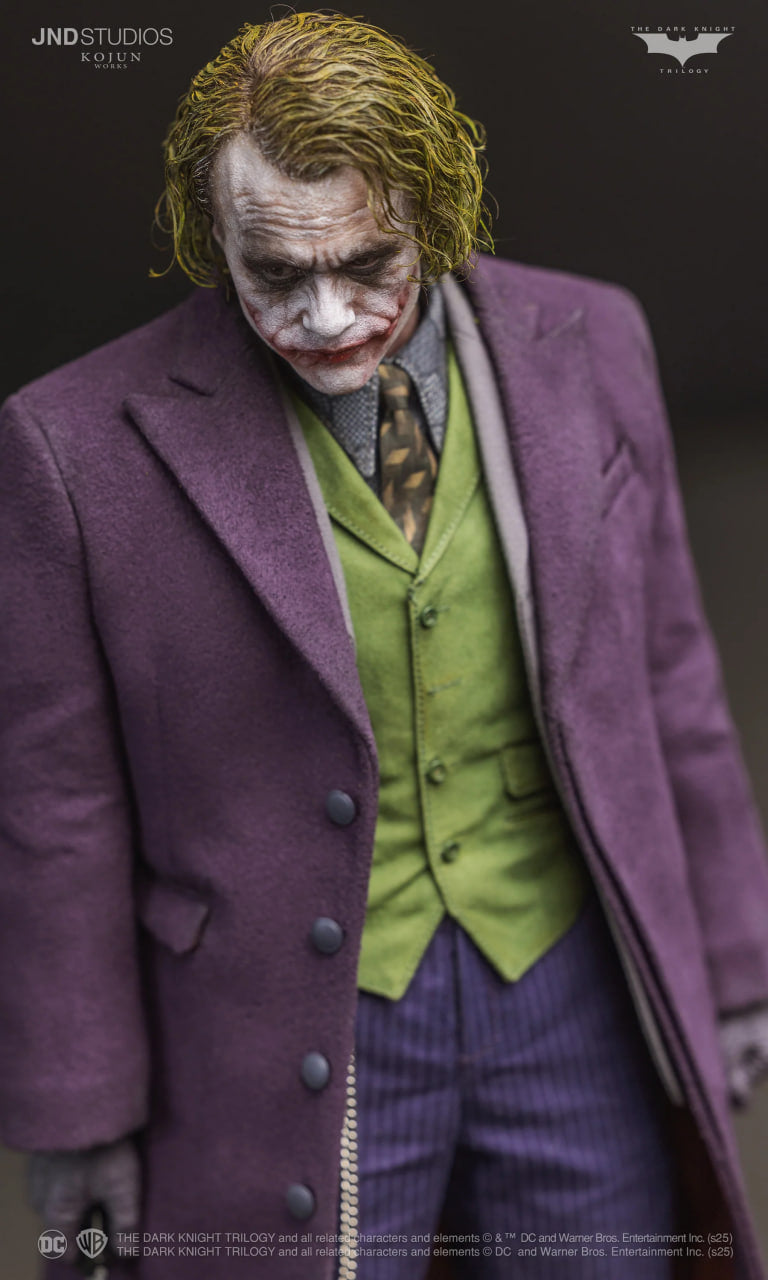 READY🔥JND Studios The Dark Knight - Joker (Type A) 1/6 Scale Hyperreal Figure - Kojun Works