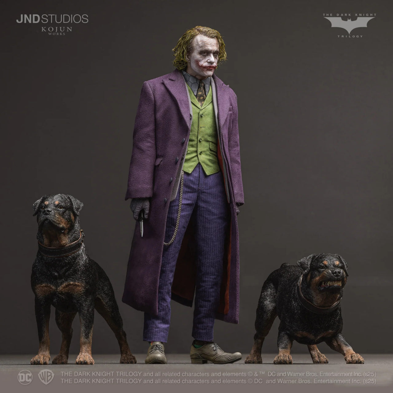 READY🔥JND Studios The Dark Knight - Joker (Type C) 1/6 Scale Hyperreal Figure - Kojun Works