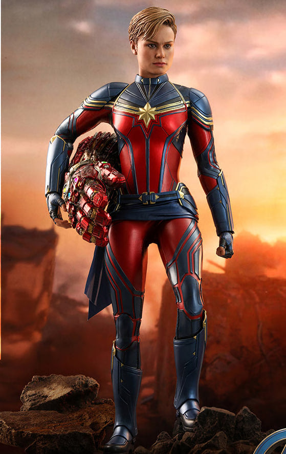 🔥Hot Toys MMS575 AVENGERS: ENDGAME 1/6 CAPTAIN MARVEL
