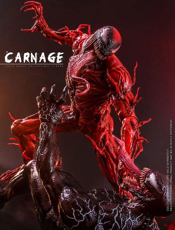🔥Hot Toys MMS620 VENOM: LET THERE BE CARNAGE 1/6 CARNAGE Deluxe Version