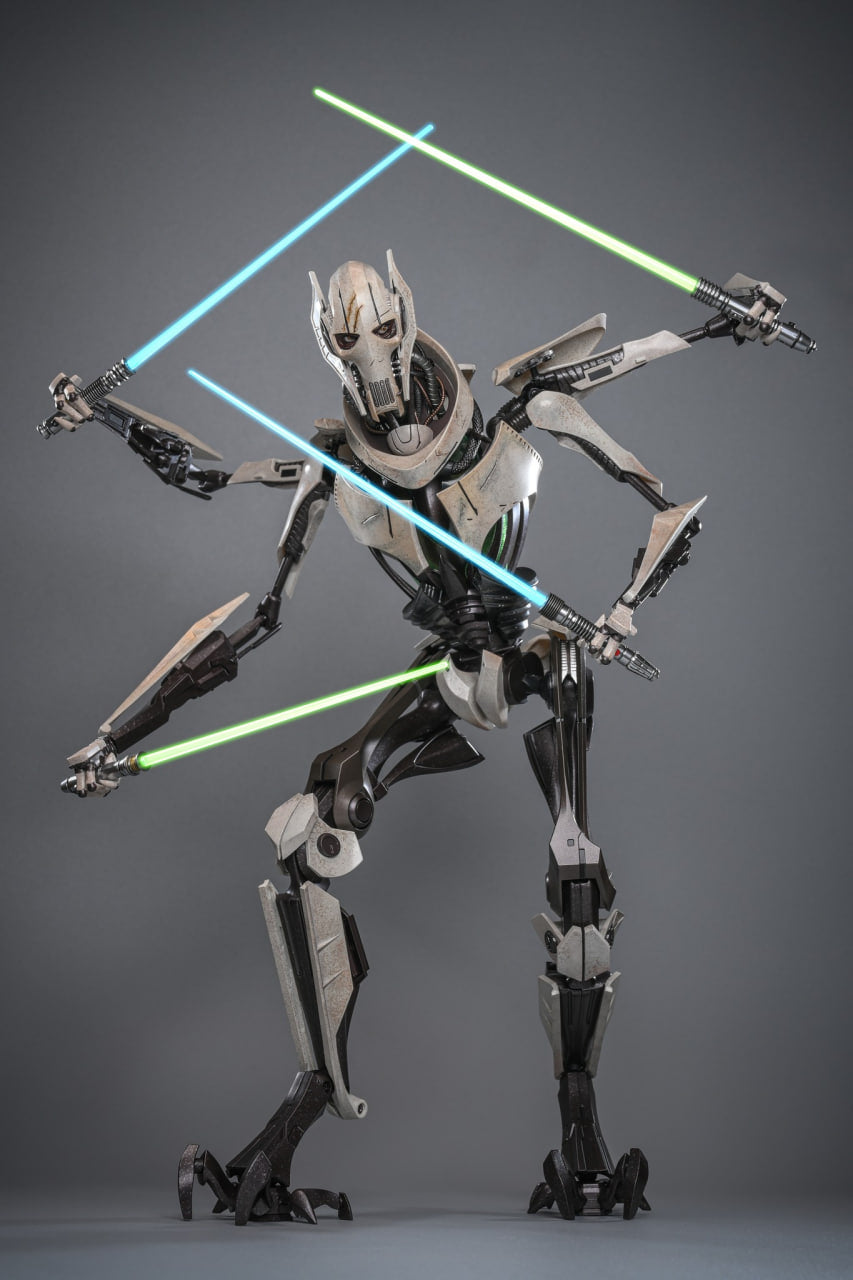 🔥Hot Toys MMS760D67B Star Wars Episode III Revenge of the Sith General Grievous 1/6 Scale Collectible Figure Special Edition