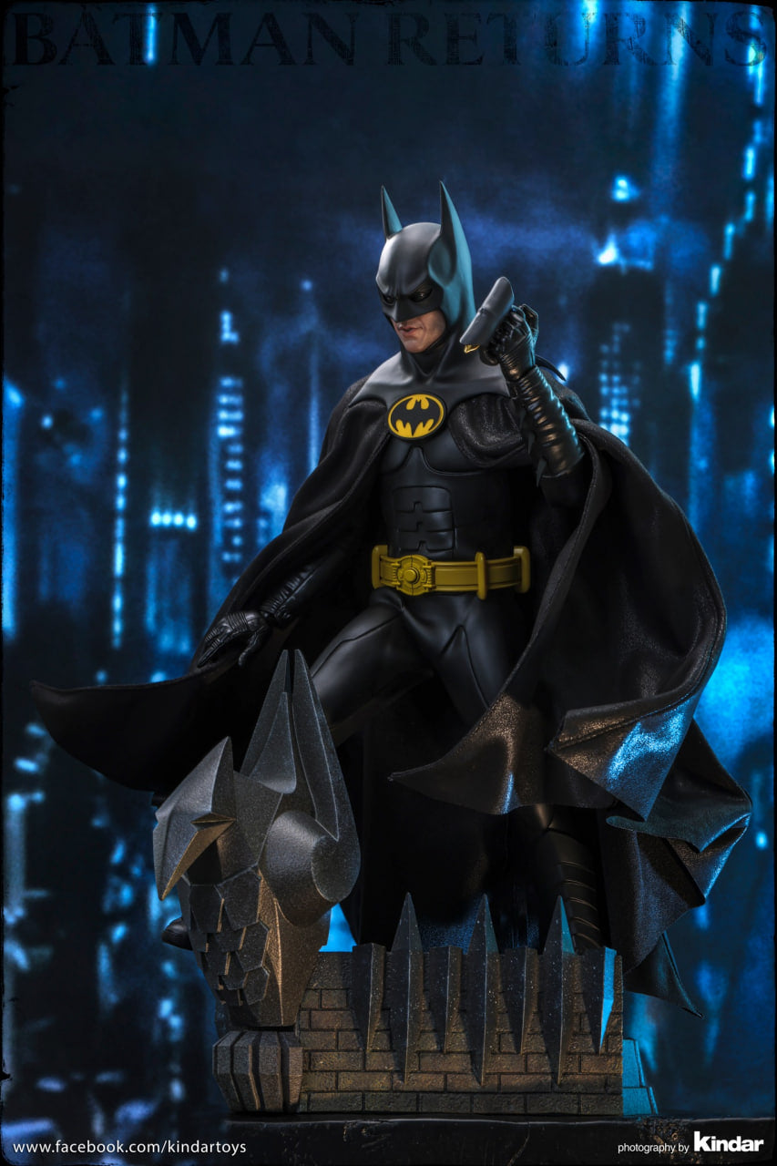 READY🔥Hot Toys MMS770 Batman Returns 1/6th scale Batman Collectible Figure (Deluxe Version)