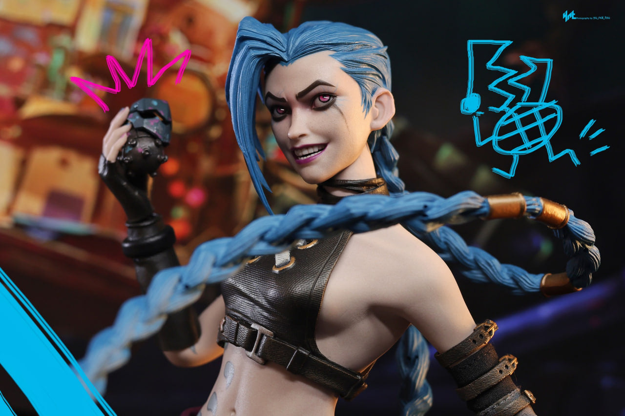 READY🔥Hot Toys TMS137 Arcane 1/6th scale Jinx Collectible Figure