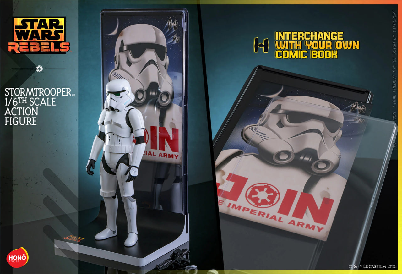 Preorder🔥Hot Toys HONO STUDIO HS08 Star Wars: Rebels - Stormtrooper Action Figure