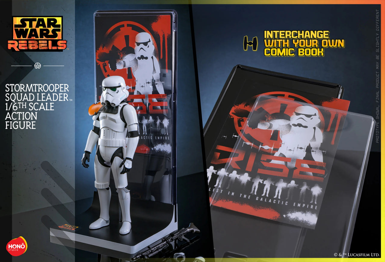 Preorder🔥Hot Toys HONO STUDIO HS09 Star Wars: Rebels - Stormtrooper Squad Leader Action Figure
