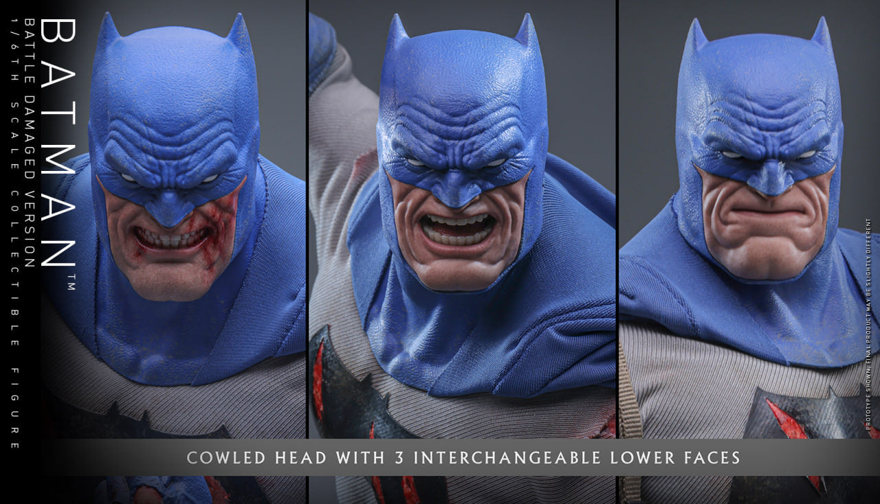 Preorder🔥Hot Toys CMS031 Batman: The Dark Knight Returns Batman (Battle Damaged) 1/6th Scale Collectible Figure