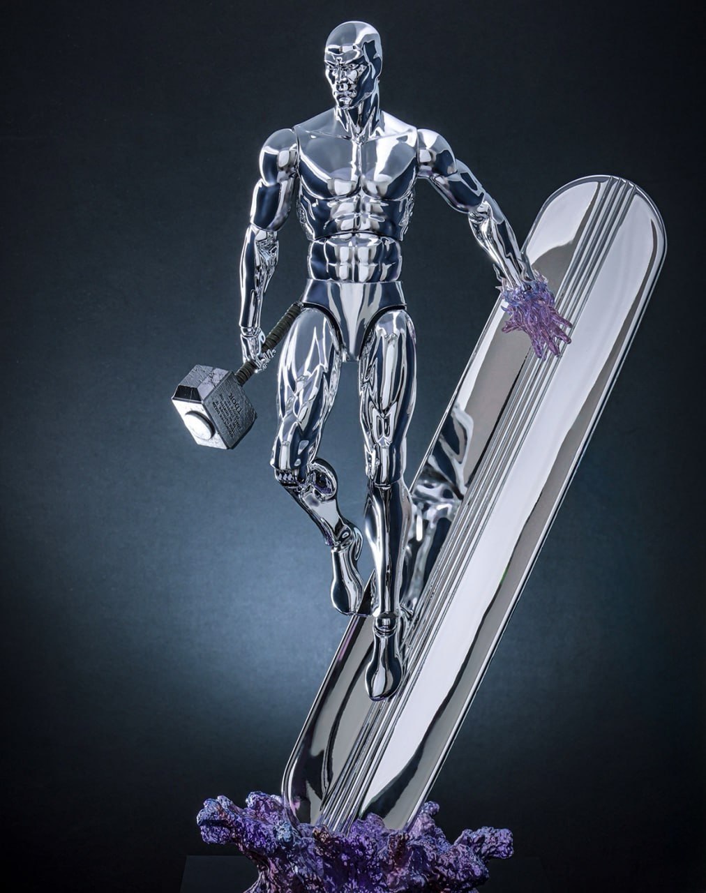 Preorder🔥Hot Toys CMS033 Marvel Comics - 1/6th scale Silver Surfer Collectible Figure