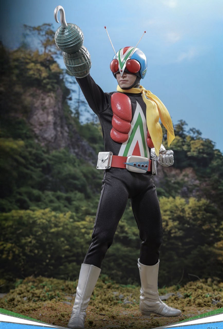 Preorder🔥Hot Toys TMS185 Kamen Rider V3 Riderman 1/6th scale Collectible Figure