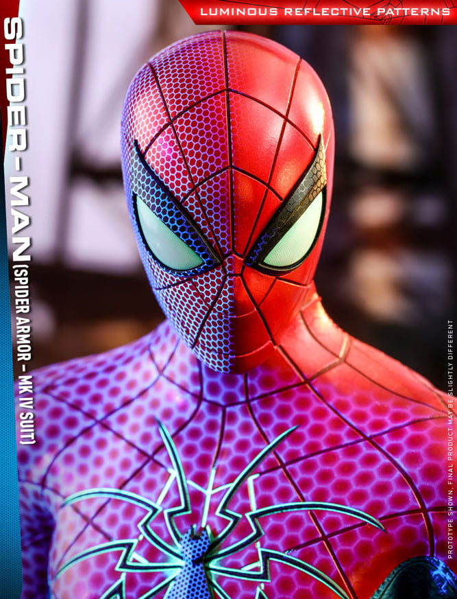 READY🔥Hot Toys VGM43 MARVEL'S SPIDER-MAN (SPIDER ARMOR - MK IV SUIT)