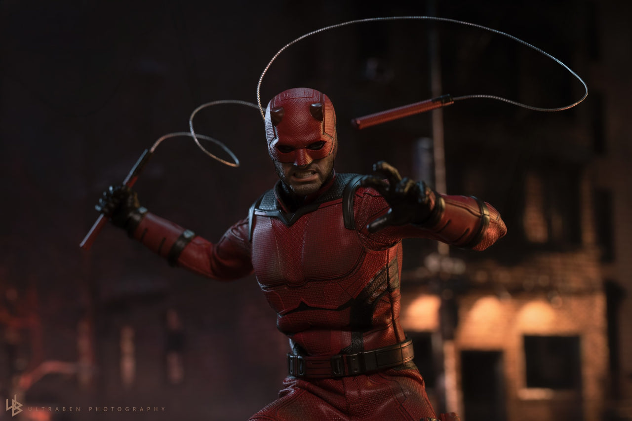 READY🔥Hot Toys TMS154 Daredevil: Born Again 1/6th Scale Daredevil Collectible Figure