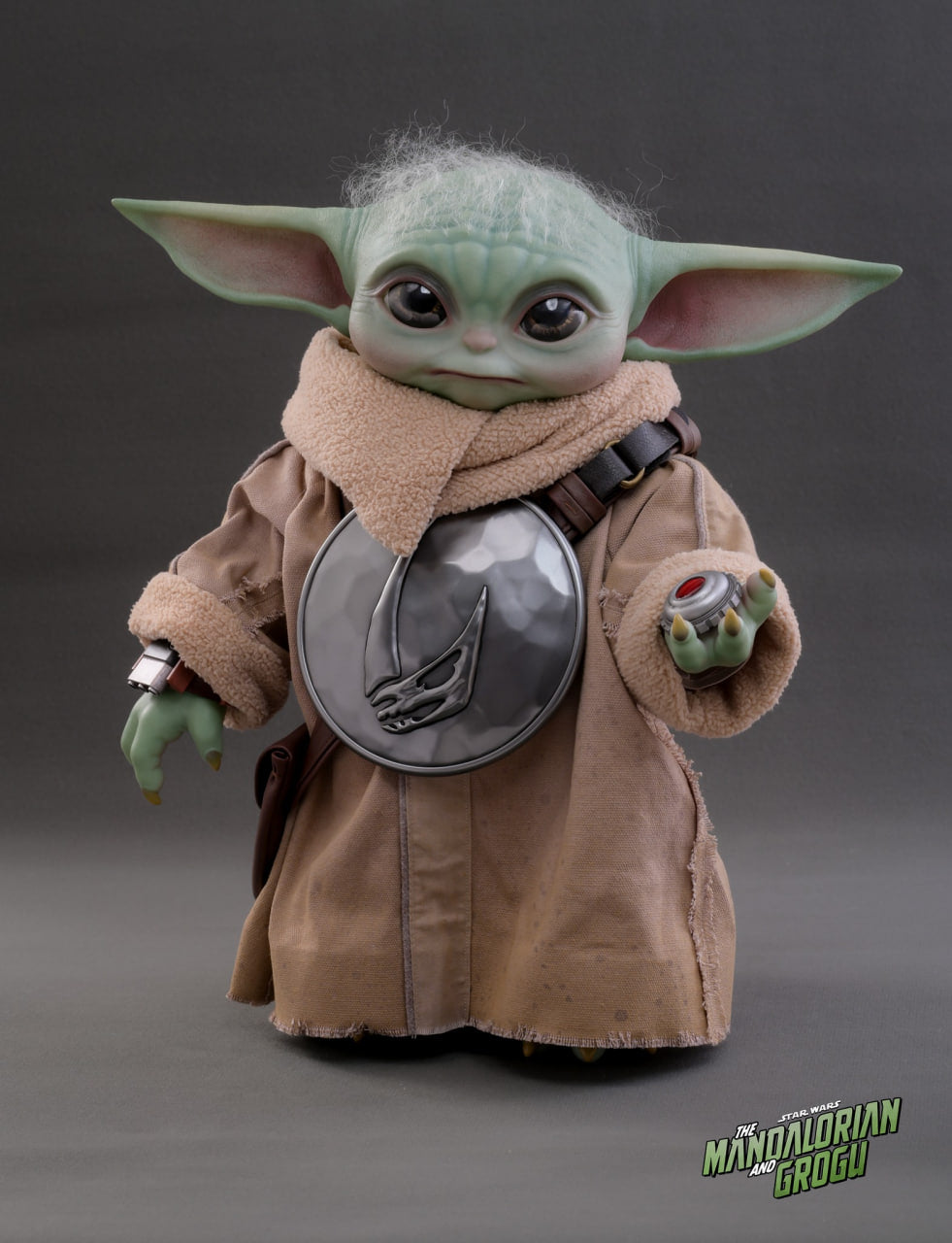READY🔥Hot Toys LMS016 Star Wars: The Mandalorian & Grogu - Grogu Life-Size Collectible Figure