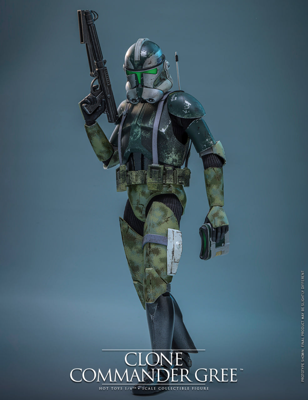Preorder🔥Hot Toys MMS877 Star Wars: Revenge of the Sith 1/6th scale Clone Commander Gree Collectible Figure