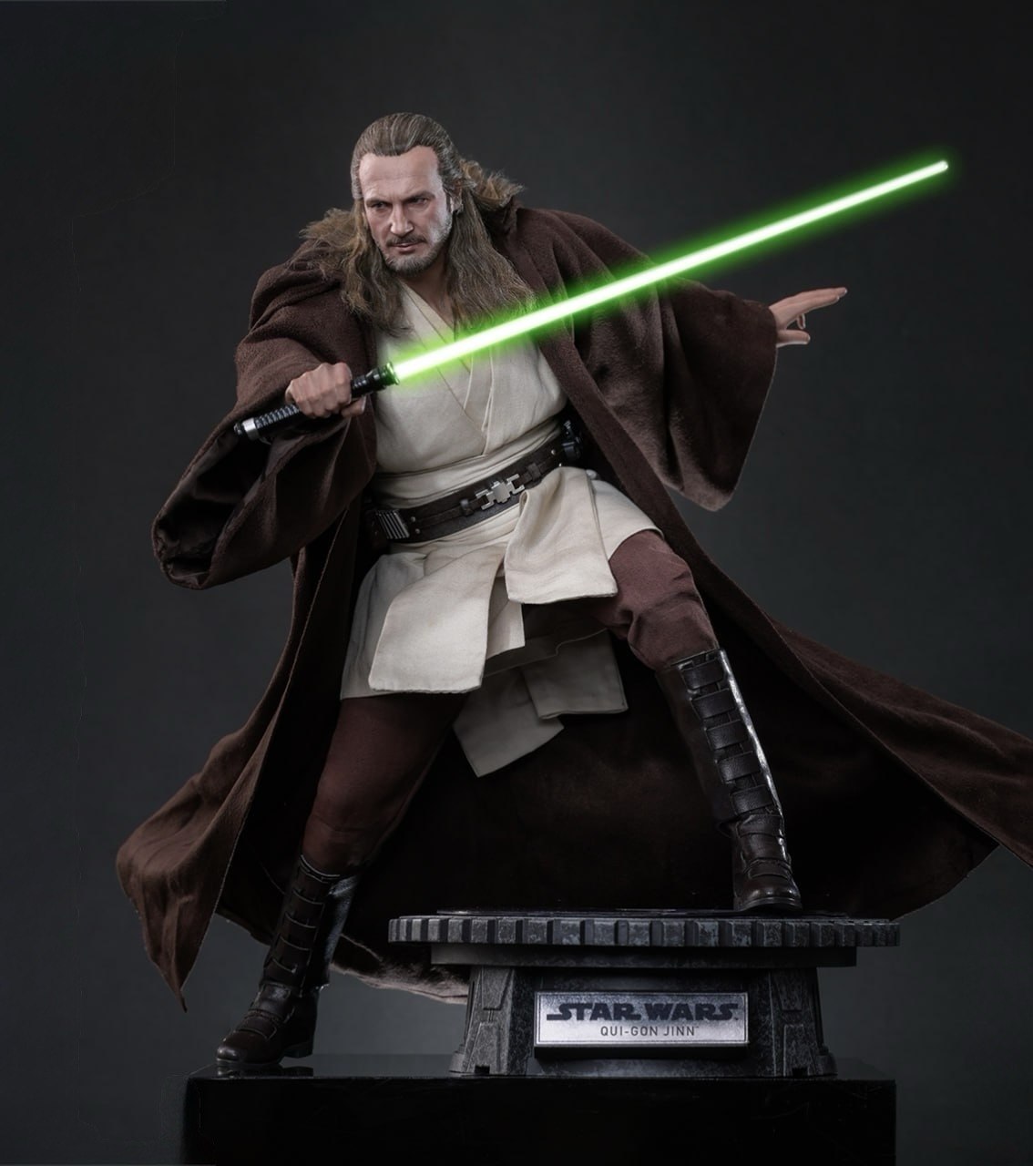 Preorder🔥Hot Toys MMS881AE Star Wars: The Phantom Menace 1/6th scale Qui-Gon Jinn (Artisan Edition) [Hot Toys Exclusive] 】