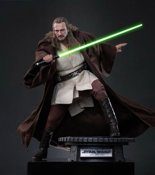 Preorder🔥Hot Toys Star Wars: The Phantom Menace 1/6th scale Qui-Gon Jinn (Artisan Edition) [Hot Toys Exclusive] 】