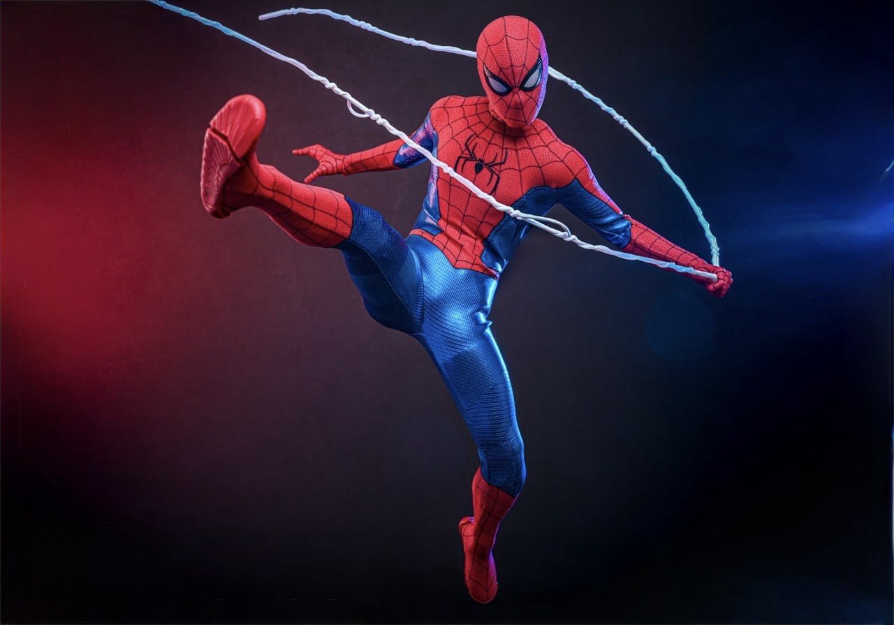 READY🔥Hot Toys MMS862 Spider-Man: No Way Home - 1/6th scale Spider-Man (Final Swing Suit) Collectible Figure (Movie Promo Edition) [Hot Toys Exclusive]