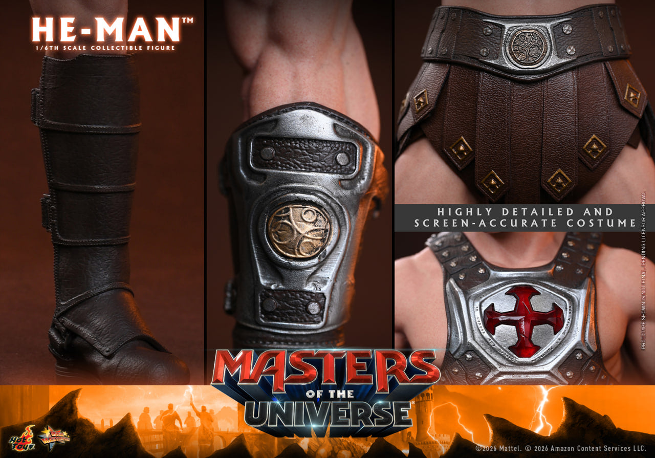 Preorder🔥Hot Toys MMS888 Masters of the Universe He-Man 1/6th scale Collectible Figure