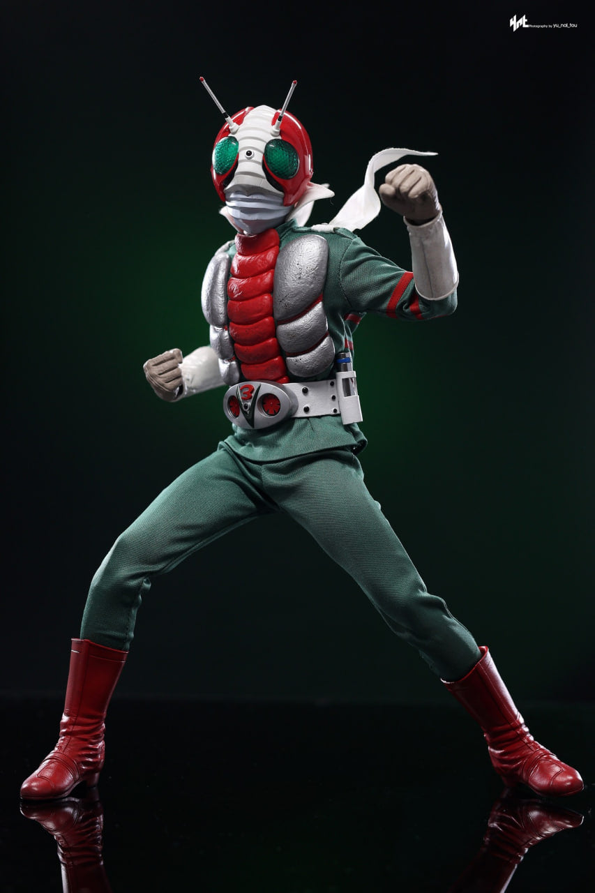 🔥Hot Toys TMS162B Kamen Rider V3 - 1:6 Kamen Rider V3