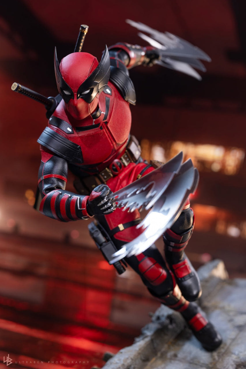 🔥Hot toys MMS857 DEADPOOL & WOLVERINE WOLVERINEPOOL [HOT TOYS EXCLUSIVE] 1/6TH SCALE COLLECTIBLE FIGURE