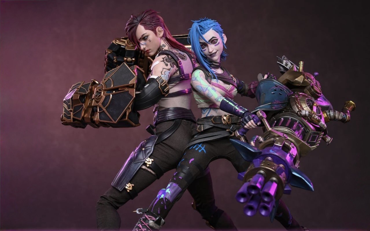 Preorder🔥Hot Toys TMS183 Arcane Fractured Jinx 1/6th scale Collectible Figure